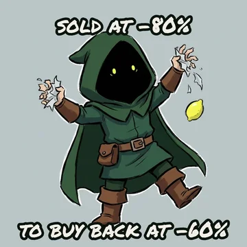 sold at -80% to buy back at -60%
